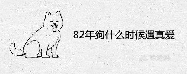 82年狗什么时候遇真爱 正缘出现的时间