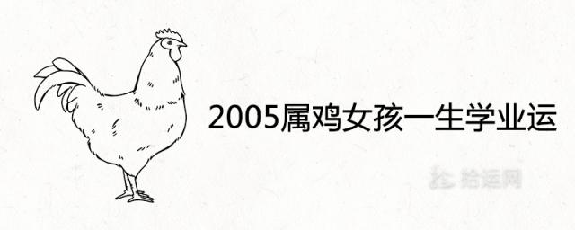 2005属鸡女孩一生学业运及财运命运