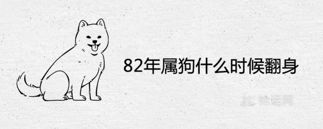 82年属狗什么时候翻身 转运大运年